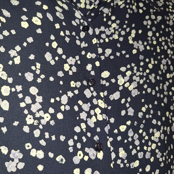 Pendleton Women's Blouse Vintage Blue Floral Long Sleeve Button Down  Plus 20W - Picture 5 of 9